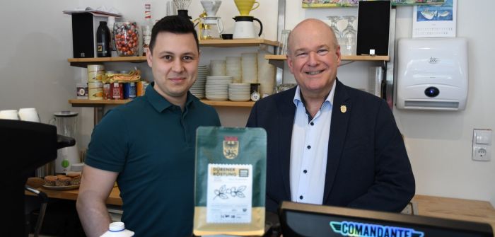 Hochwertiger Kaffeegenuss: Spitzenbohnen im Café Mundus (Foto: Stadt Düren)