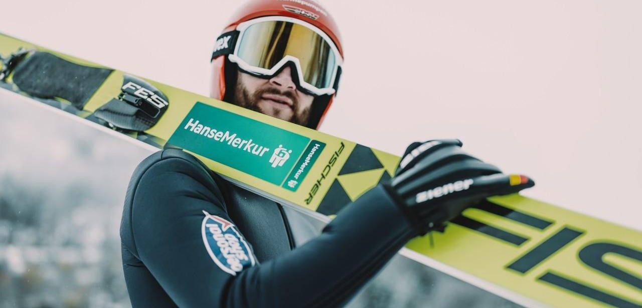 HanseMerkur und Markus Eisenbichler: Eine starke Partnerschaft im (Foto: Markus Eisenbichler)